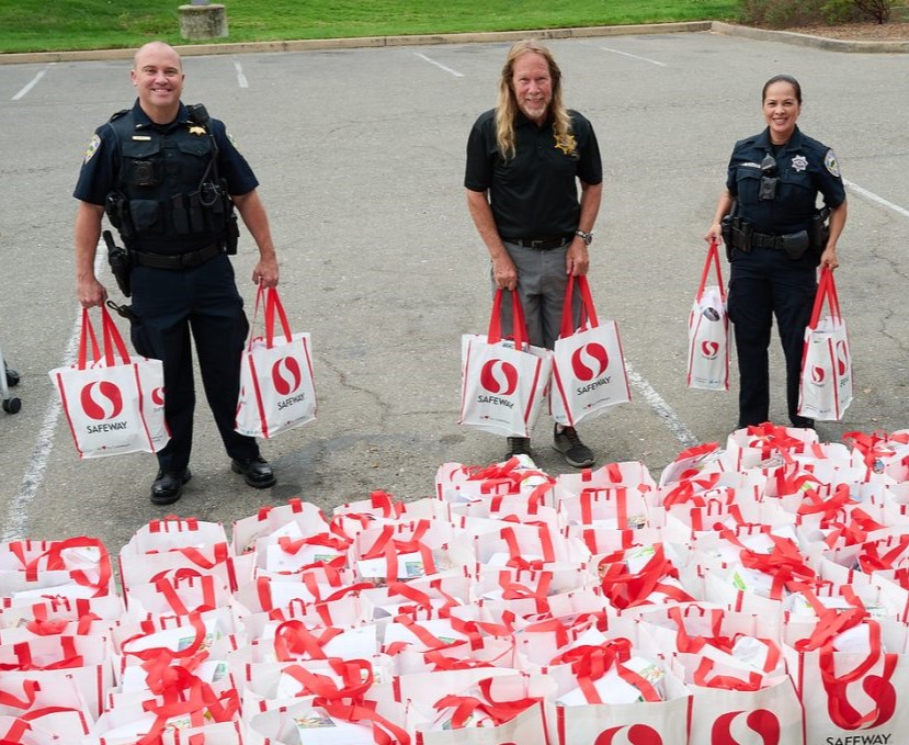 Cops and Gobblers Food Donation Program